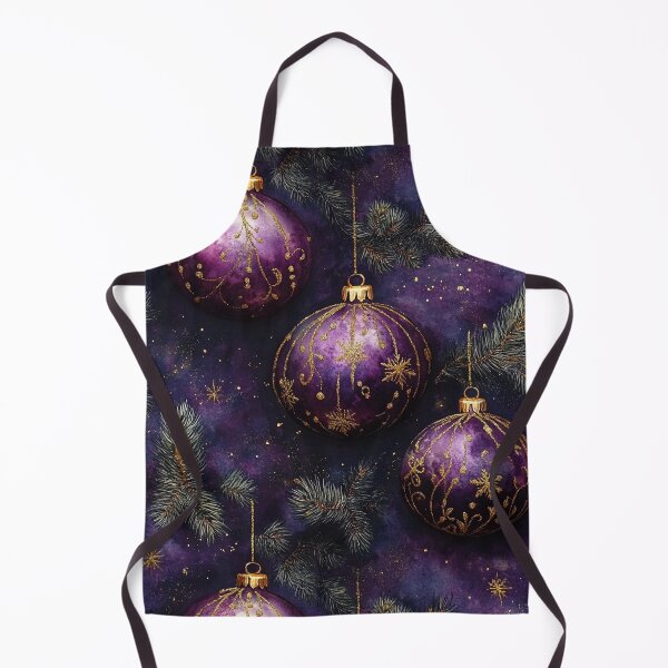 Item preview, Christmas Purple Themed with Festive Baubles designed and sold by ArDecoS.