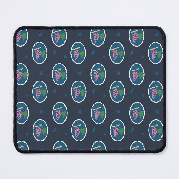 Item preview, Bunch of grapes oval emblem designed and sold by Syuzanna.