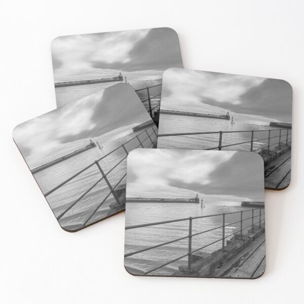Item preview, River Blyth Piers Perspective - Monochrome designed and sold by Violaman.