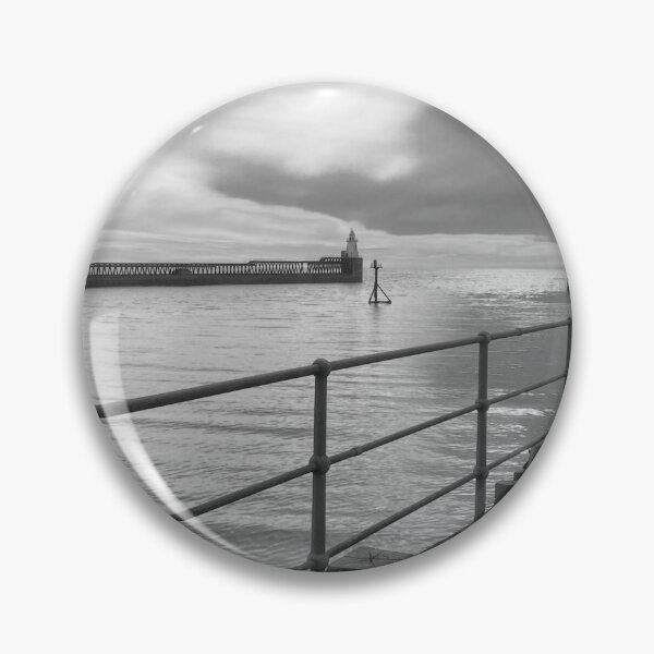 Item preview, River Blyth Piers Perspective - Monochrome designed and sold by Violaman.