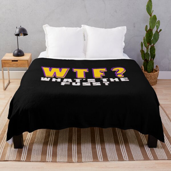 Item preview, WTF: What’s The Fuss? | Fun and Quirky T-Shirt Design to Spread Positivity designed and sold by Colorful-Garden.