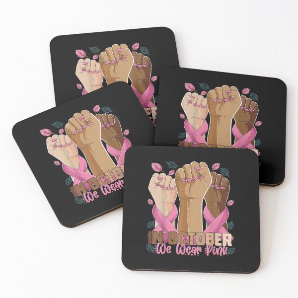 Item preview, Breast Cancer Awareness Month In October We Wear Pink 2024 designed and sold by creatikatz.