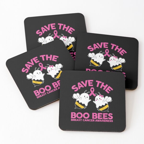 Item preview, Save The Boobees Boo Bees Breast Cancer Halloween Women designed and sold by creatikatz.
