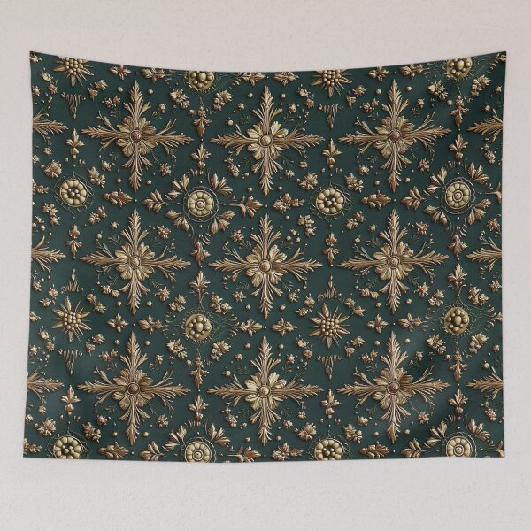 Item preview, Victorian Green Christmas Themed Design designed and sold by ArDecoS.