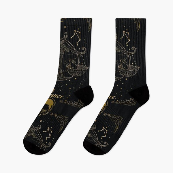 Item preview, Libra gold and black astrology sign designed and sold by asamijess.