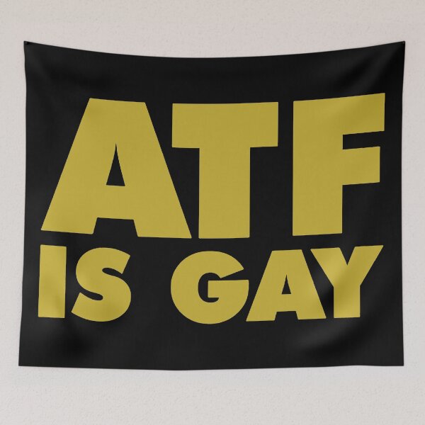 Item preview, ATF is Gay designed and sold by DefinedbyDesign.