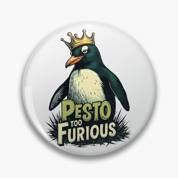 Item preview, Pesto the Penguin: Pesto too Furious. Lovably large penguin chick. designed and sold by bubblylive.