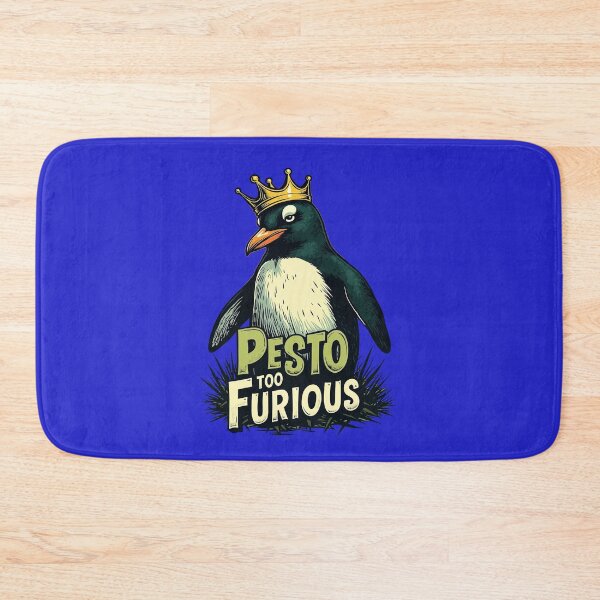 Item preview, Pesto the Penguin: Pesto too Furious. Lovably large penguin chick. designed and sold by bubblylive.