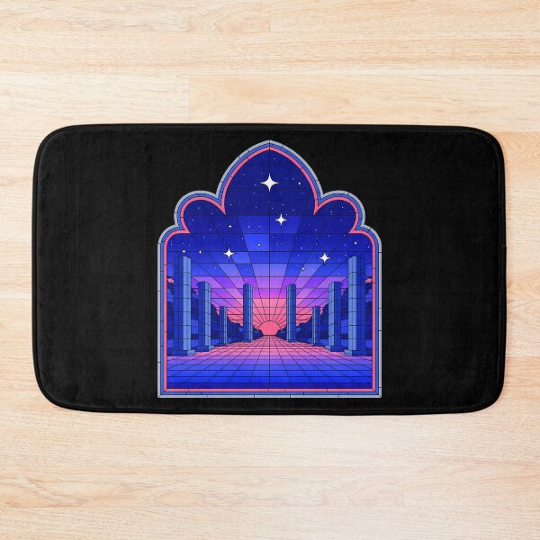 Item preview, Stainglass Ancient Ruins Retro Gothic Portal designed and sold by VitrauxNoirs.
