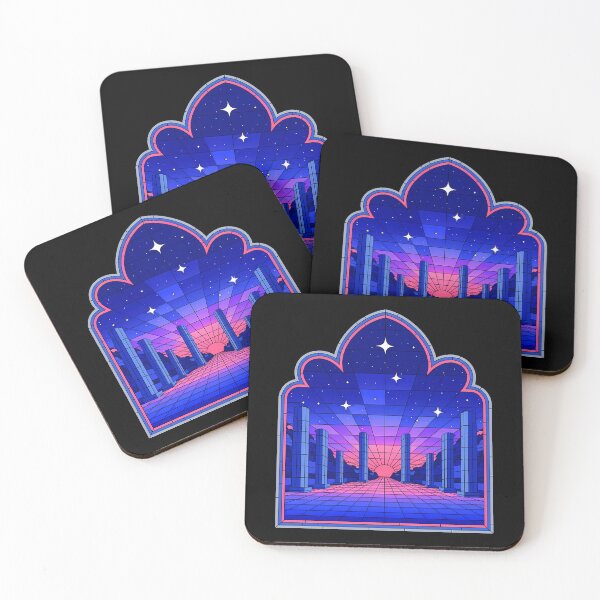 Item preview, Stainglass Ancient Ruins Retro Gothic Portal designed and sold by VitrauxNoirs.