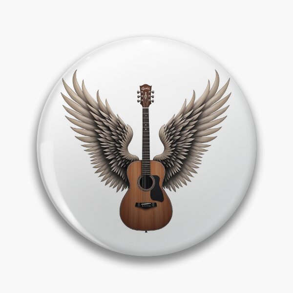 Item preview, Acoustic guitar with wings designed and sold by Sopilka.