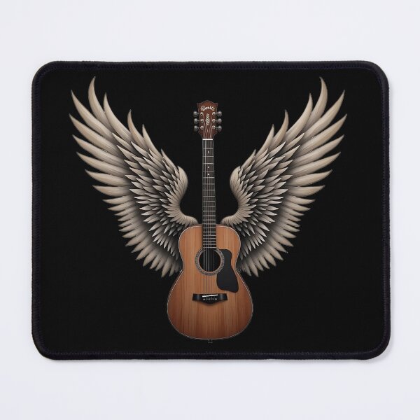 Item preview, Acoustic guitar with wings designed and sold by Sopilka.