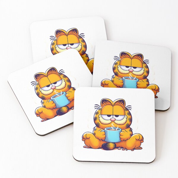 Item preview, Grumpy Garfield Coffee Mood designed and sold by Pixel-Lift.