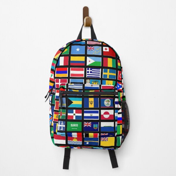 Item preview, Flags of the World All Countries Nations  - Black designed and sold by Divine Ease.