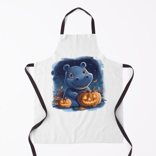 Item preview, Adorable Moo Deng in Halloween Cute Pygmy Hippo. designed and sold by No11DigitalArt.