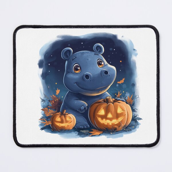 Item preview, Adorable Moo Deng in Halloween Cute Pygmy Hippo. designed and sold by No11DigitalArt.