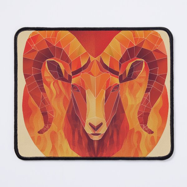 Item preview, Aries – Fire of Determination designed and sold by ChillThunder.
