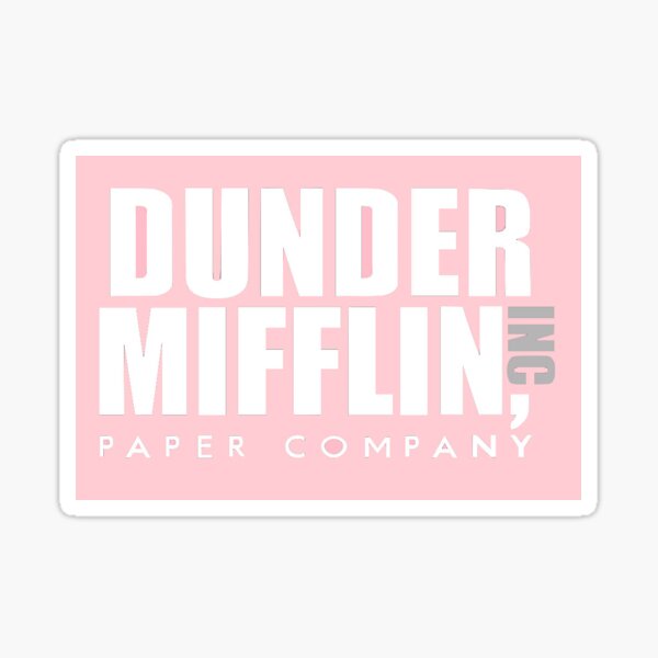 Just Funky JFL-OFF-PIN-25070-C The Office Dunder Mifflin Logo Enamel Pin,  Perfect Gift For Fans Of The Office 