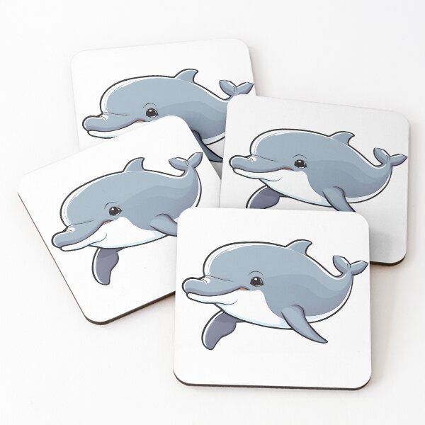 Item preview, Cute Kawaii Dolphin designed and sold by Tammy Marie Russell.