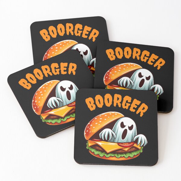 Item preview, FUNNY GHOST BURGER HALLOWEEN COSTUME LAZY LAST MINUTE GROUP designed and sold by NiibDesigns.