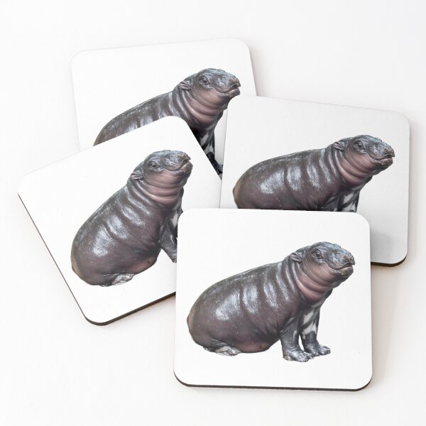 Item preview, Original MOO DENG Thailand Cute Hippo Lover designed and sold by No11DigitalArt.