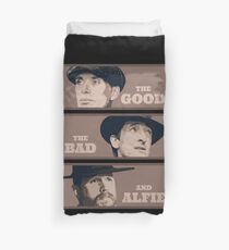 Peaky Blinders: Good, Bad, Alfie Duvet Cover