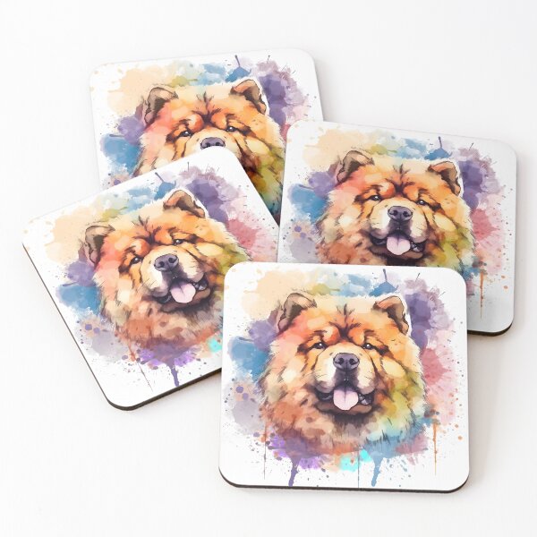Item preview, Chowchow | Colorful Watercolor Design #1 designed and sold by MatsurexDesigns.