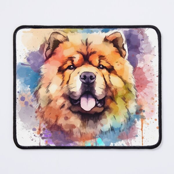 Item preview, Chowchow | Colorful Watercolor Design #1 designed and sold by MatsurexDesigns.
