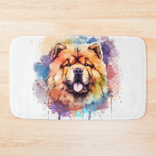 Item preview, Chowchow | Colorful Watercolor Design #1 designed and sold by MatsurexDesigns.