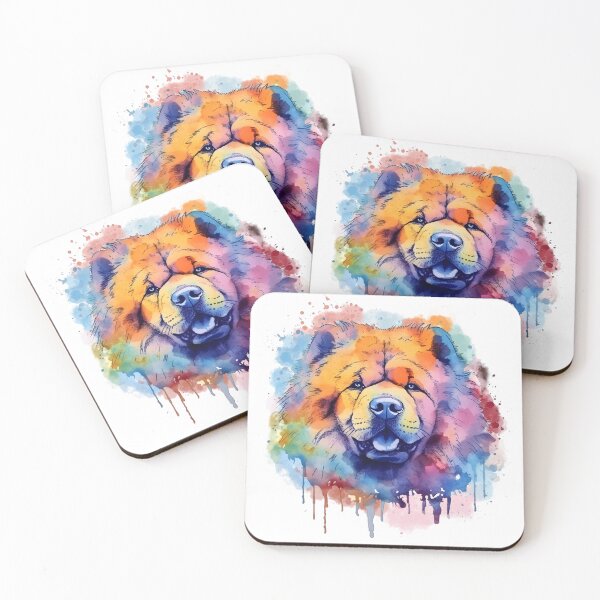 Item preview, Chowchow | Colorful Watercolor Design #2 designed and sold by MatsurexDesigns.