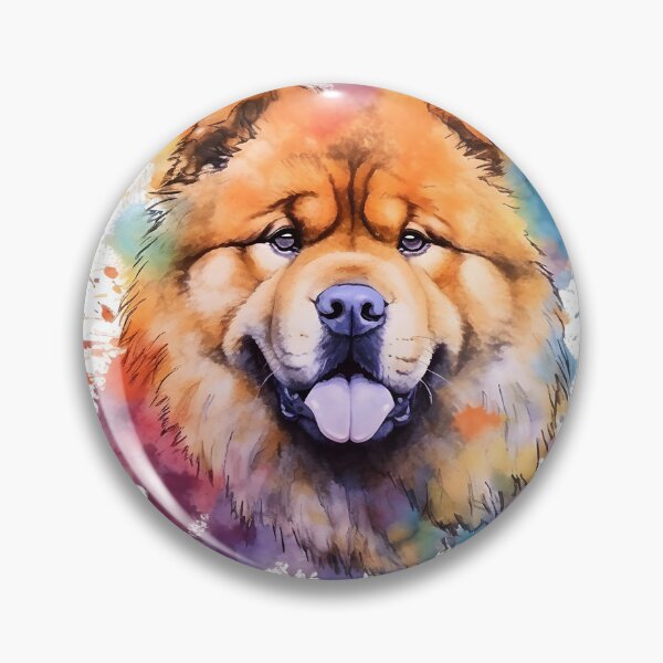 Item preview, Chowchow | Colorful Watercolor Design #3 designed and sold by MatsurexDesigns.