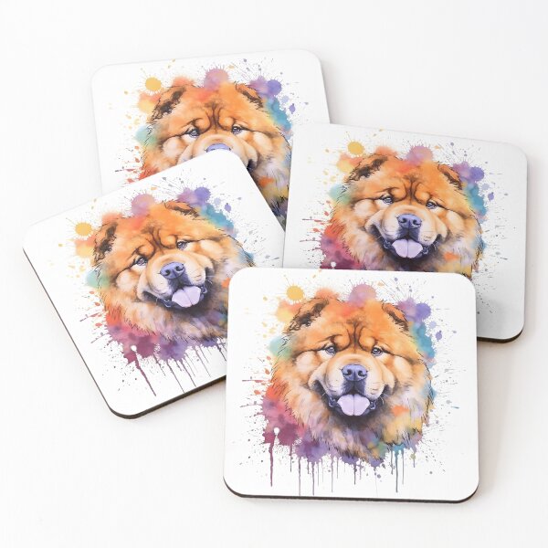 Item preview, Chowchow | Colorful Watercolor Design #3 designed and sold by MatsurexDesigns.