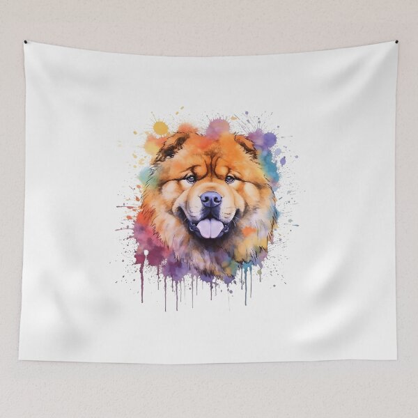 Item preview, Chowchow | Colorful Watercolor Design #3 designed and sold by MatsurexDesigns.