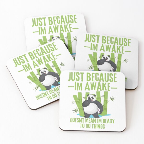 Item preview, Awake but Not Ready – A Relatable Mood designed and sold by AnimalWorldArtt.