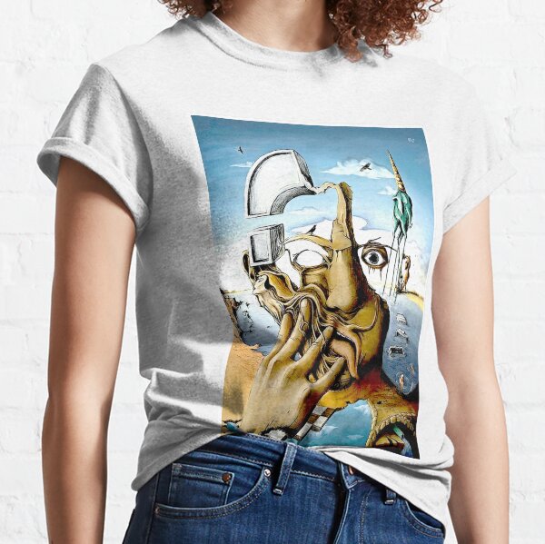 AUTO PORTRAIT: Résumé Salvador Dali Print T-shirt classique