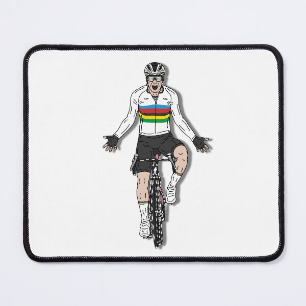 Item preview, Lotte Kopecky Rainbow Jersey designed and sold by @p3p3ncil.