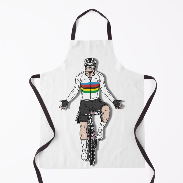Item preview, Lotte Kopecky Rainbow Jersey designed and sold by @p3p3ncil.