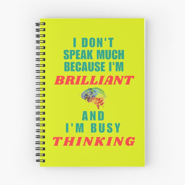 Item preview, Brilliant And Thinking designed and sold by JoezPlace.