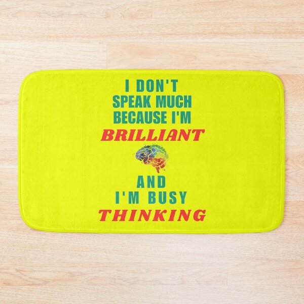 Item preview, Brilliant And Thinking designed and sold by JoezPlace.