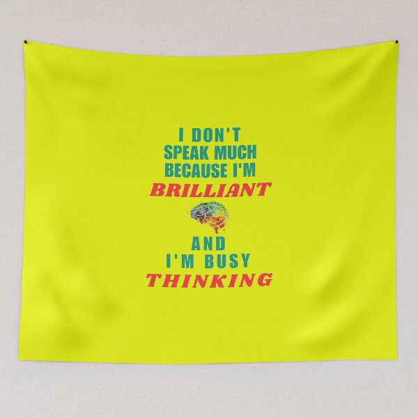 Item preview, Brilliant And Thinking designed and sold by JoezPlace.