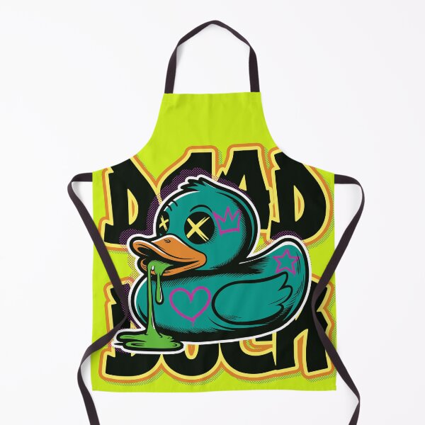 Item preview, Edgy Graffiti Toxic Rubber Duck T-Shirt - Green Rubber Duck with Yellow Slime - Bold Street Art Style Tee - Unique Graphic Shirt designed and sold by ReFreshU Shop Designs.
