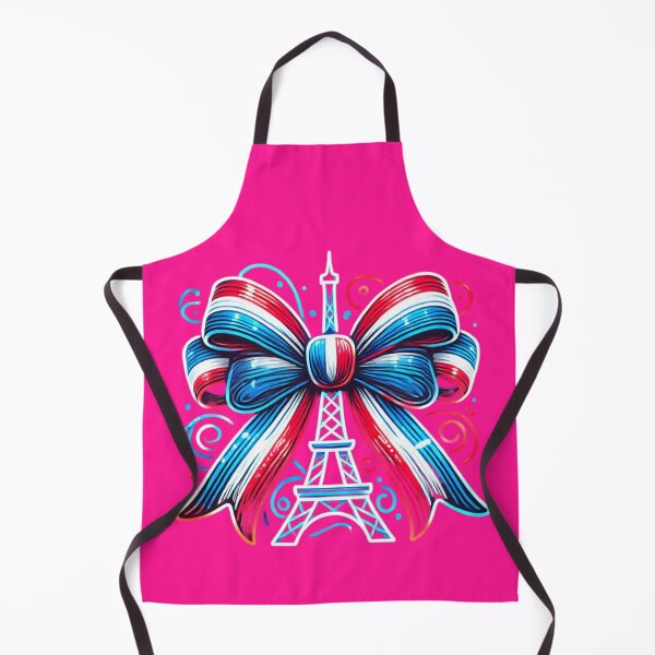 Item preview, Whimsical Eiffel Tower on Neon Pink designed and sold by maritas22.