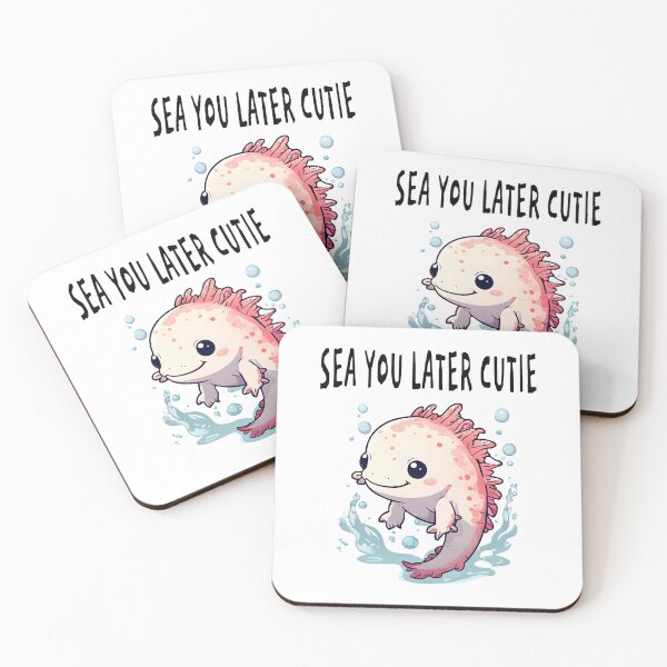Item preview, SEA YOU LATER CUTIE designed and sold by RetroPop23.