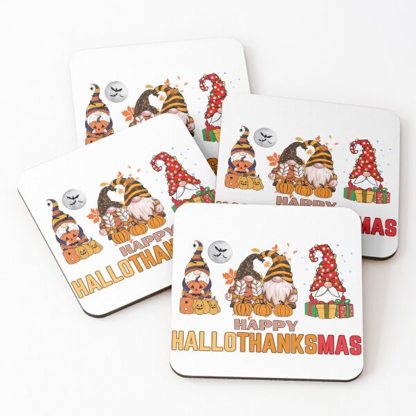 Item preview, Happy HalloThanksMas Gnomes Design | Halloween, Thanksgiving, Christmas Fusion designed and sold by TOA Timeless Original Apparel.