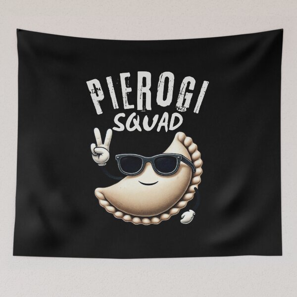 Item preview, Pierogi Squad polish food Poland Pierogi designed and sold by MilkyForest.