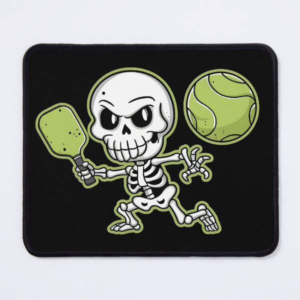 Item preview, Skeleton Playing Pickleball designed and sold by dolla-designs-.