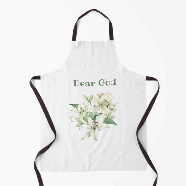 Item preview, Dear God with White Lilies - A Serene Prayerful Design designed and sold by JoeysPODShop.