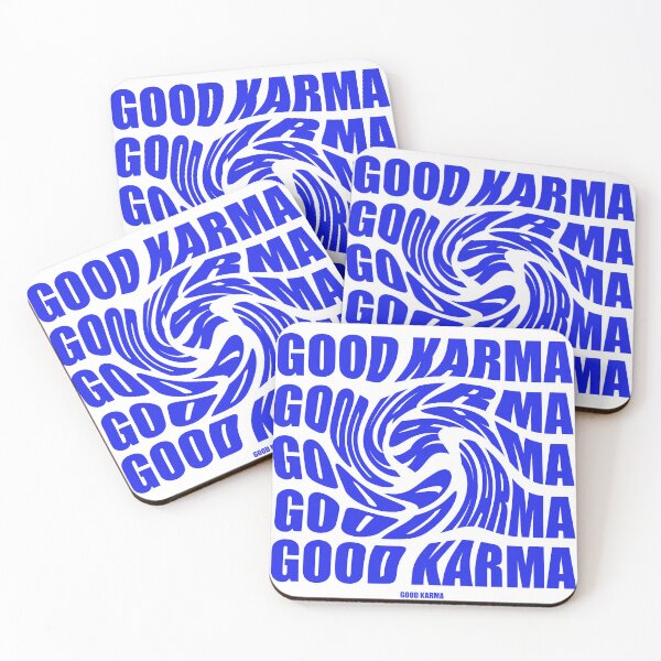Item preview, Good karma blue color designed and sold by Roses Mond.