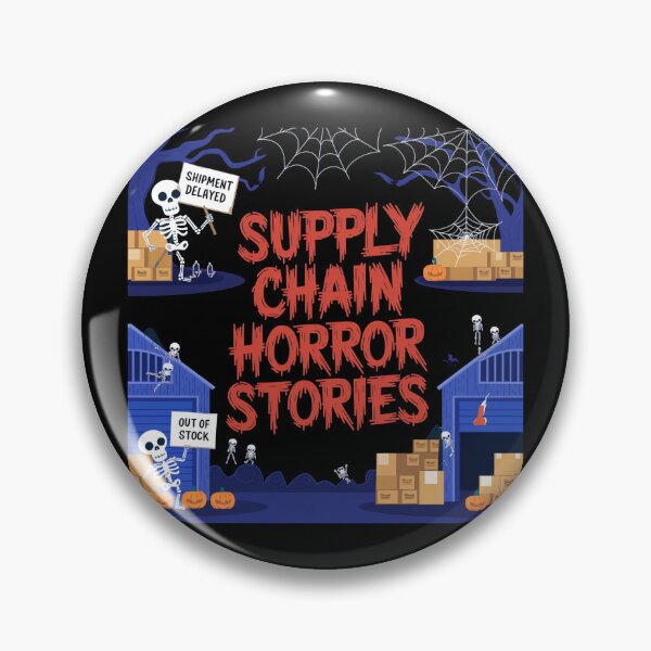 Item preview, supply chain horror stories, logistics and supply chain halloween designed and sold by NoetherSym.