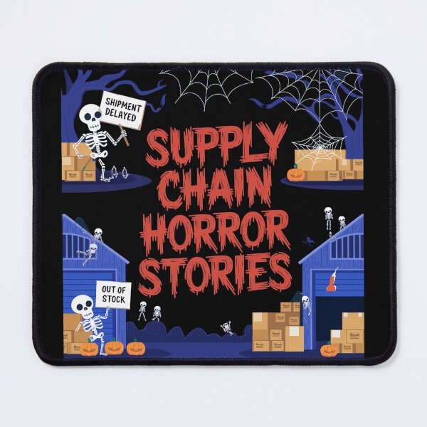 Item preview, supply chain horror stories, logistics and supply chain halloween designed and sold by NoetherSym.